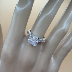 💎 Women's Fashion Diamond Ring 💍 Size 6.5